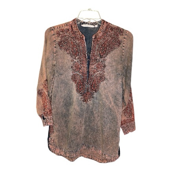 Soft Surroundings Tops - Soft Surroundings Boho Tunic Top PM